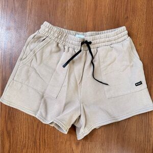 RVCA Tan Women's Athletic Shorts